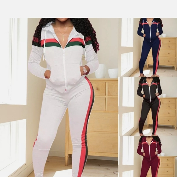 Pants & Jumpsuits 2pcs Women Tracksuits Jumpsuit Poshmark